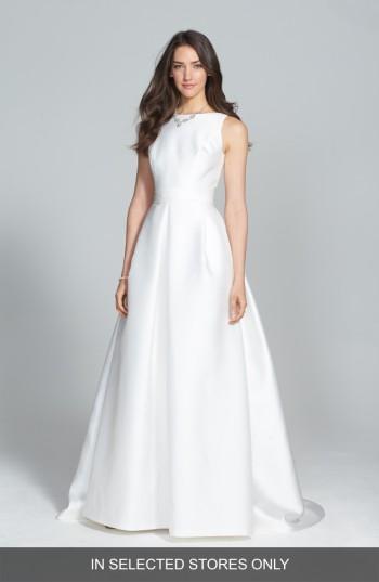 Women's Jesus Peiro Mikado A-line Dress, Size - Ivory