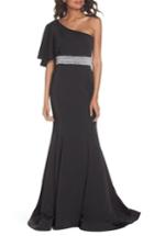 Women's Mac Duggal One-shoulder Gown - Black