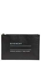 Givenchy Medium Iconic Address Lambskin Pouch -