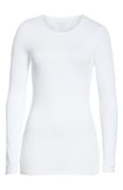 Women's Majestic Filatures Crewneck Top - White
