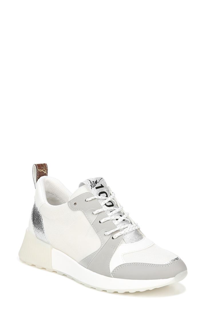 Women's Sam Edelman Darsie Lace-up Sneaker M - Grey