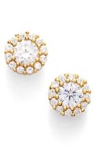 Women's Nordstrom Precious Metal Plated Cubic Zirconia Stud Earrings