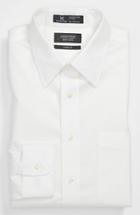 Men's Nordstrom Men's Shop Smartcare(tm) Classic Fit Solid Dress Shirt .5 32 - White (online Only)