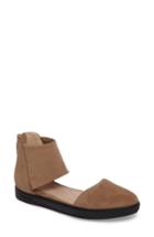 Women's Eileen Fisher Powell Ankle Cuff Sandal(women) M - Beige