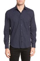 Men's Culturata Speckled Sport Shirt - Blue