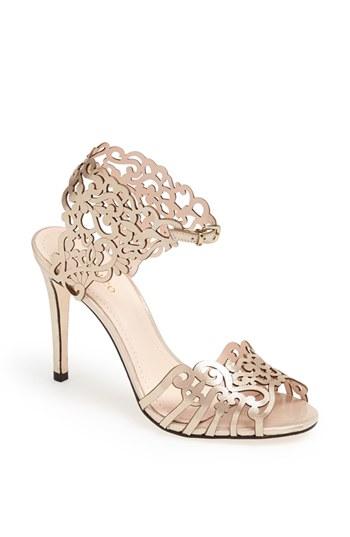 Women's Klub Nico 'moxie' Laser Cutout Sandal M - Metallic