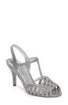 Women's Adrianna Papell Faith T-strap Sandal M - Metallic