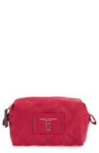 Marc Jacobs Large Knot Cosmetics Case, Size - Raspberry