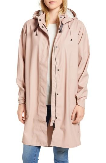 Women's Ilse Jacobsen Rain Slicker - Pink