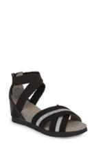 Women's Bernie Mev. Maldives Wedge Sandal Us / 36eu - Black