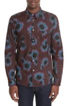 Men's Ps Paul Smith Flower Print Woven Shirt