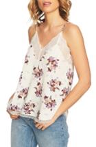 Women's 1.state Wildflower Racerback Camisole, Size - White