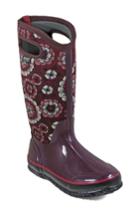 Women's Bogs Classic Pansies Waterproof Insulated Boot M - Purple