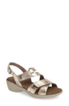 Women's Wolky Fria Sandal .5-8us / 39eu - Metallic