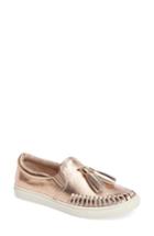 Women's Jslides Cheyenne Tasseled Slip-on Sneaker M - Metallic