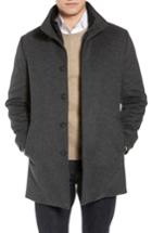 Men's John W. Nordstrom Hudson Wool Car Coat - Grey