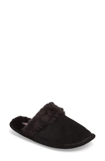 Women's Daniel Green Pammy Faux Fur Slipper W - Black