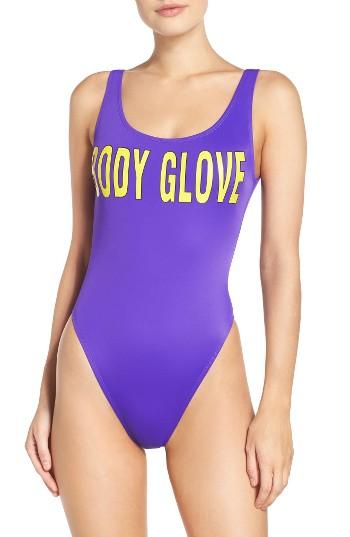 Women's Body Glove '1989 The Look' One-piece Swimsuit - Purple