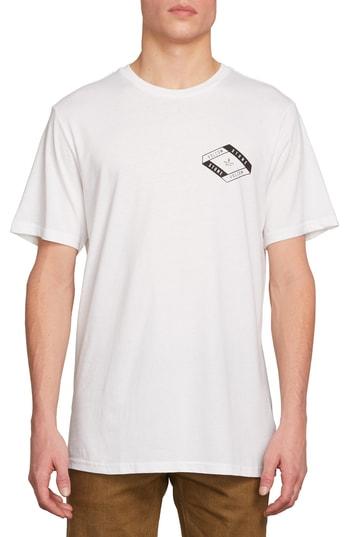 Men's Volcom Post It Graphic T-shirt - White