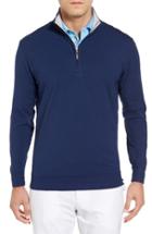Men's Bobby Jones Pto Liquid Stretch Quarter Zip Pullover - Blue