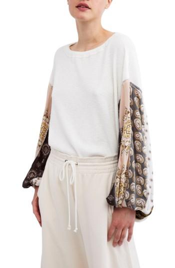 Women's Free People Blossom Thermal Top - Ivory