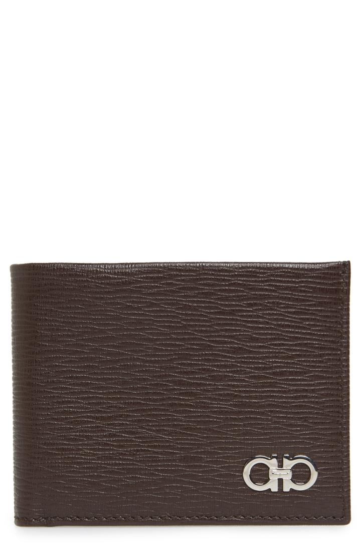 Men's Salvatore Ferragamo Revival 6cc Leather Billfold -
