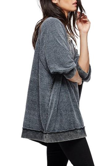 Women's Free People My Pullover Sweatshirt - Black