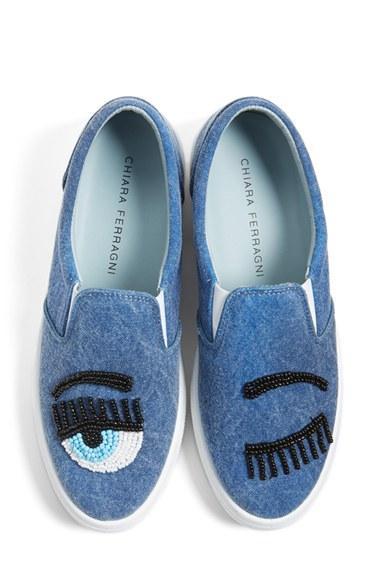 Women's Chiara Ferragni Flirting Beaded Slip-on Sneaker