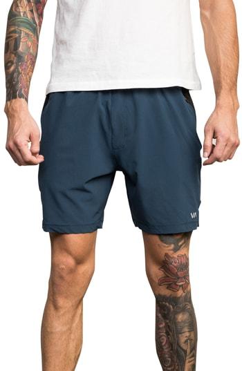 Men's Rvca Atg Shorts - Blue