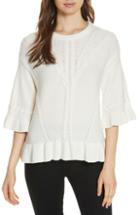 Women's Kate Spade New York Cable Sweater - Ivory