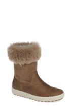 Women's Ecco Soft 7 Tred Waterproof Genuine Shearling Lined Boot -5.5us / 36eu - Brown