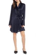 Women's Something Navy Tie Front Dress - Blue