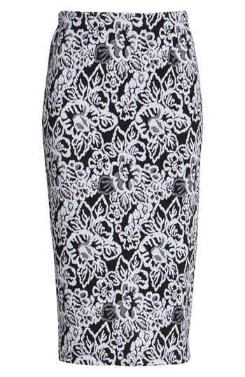 Women's Everleigh Double Knit Pencil Skirt - Black