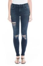 Women's Level 99 Tanya High Waist Distressed Skinny Jeans