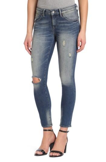 Women's Mavi Jeans Adriana Stretch Skinny Jeans - Blue