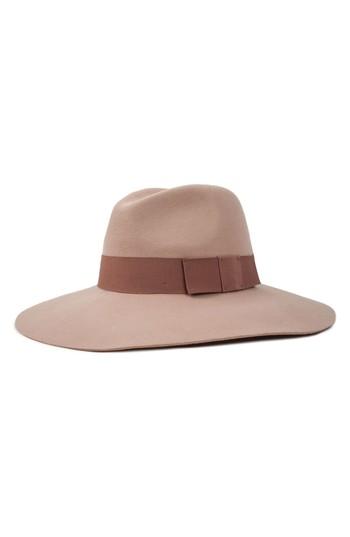 Women's Brixton 'piper' Floppy Wool Hat - Pink
