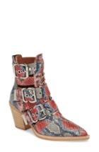 Women's Jeffrey Campbell Caceres Bootie .5 M - Red