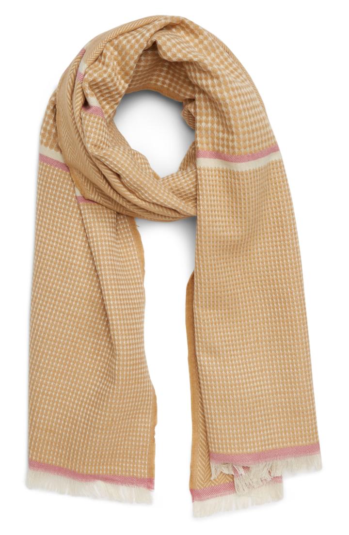 Women's Bp. Mixed Weave Stripe Scarf