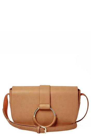 Urban Originals Lolita Vegan Leather Crossbody Bag - Brown