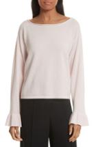 Women's Milly Flare Sleeve Cashmere Sweater - Pink