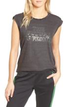 Women's Pam & Gela Frankie - The Future Is Femme Muscle Tank - Grey