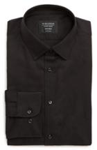 Men's Nordstrom Men's Shop Extra Trim Fit Non-iron Solid Dress Shirt .5 - 32/33 - Black