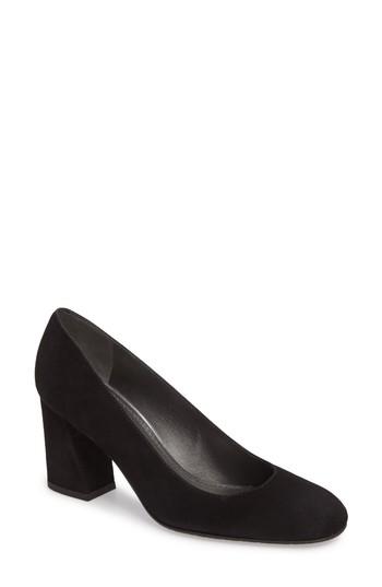 Women's Stuart Weitzman Mary Pump .5 M - Black