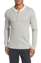 Men's Bonobos Slim Fit Waffle Knit Henley - White