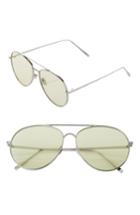 Women's Sunnyside La Aviator Sunglasses - Yellow/ Silver