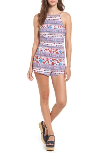 Women's Show Me Your Mumu Afton Tie Back Romper