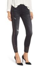 Women's True Religion Brand Jeans Halle Ankle Super Skinny Jeans - Black