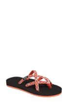 Women's Teva 'olowahu' Sandal M - Orange