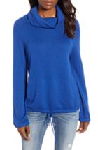 Women's Caslon Cowl Neck Sweater, Size - Blue