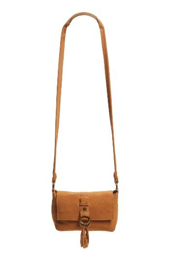Elle & Jae Gypset Wildleder Leather Crossbody Bag - Metallic